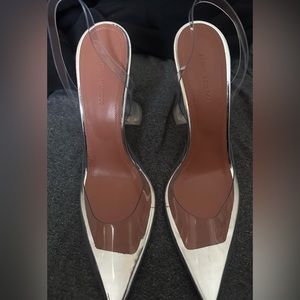 Amina muaddi holli glass sling